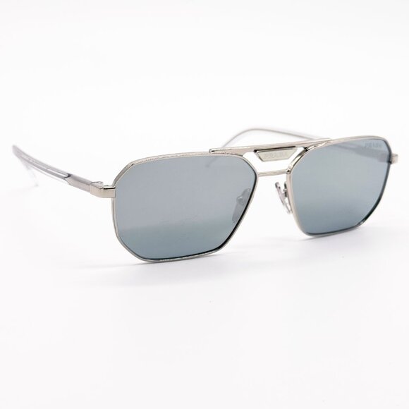 NEW PRADA PR58YS POLARIZED 1BC02R MEN SUNGLASSES SPR 58Y 1BC02R PR 58YS - Picture 4 of 14